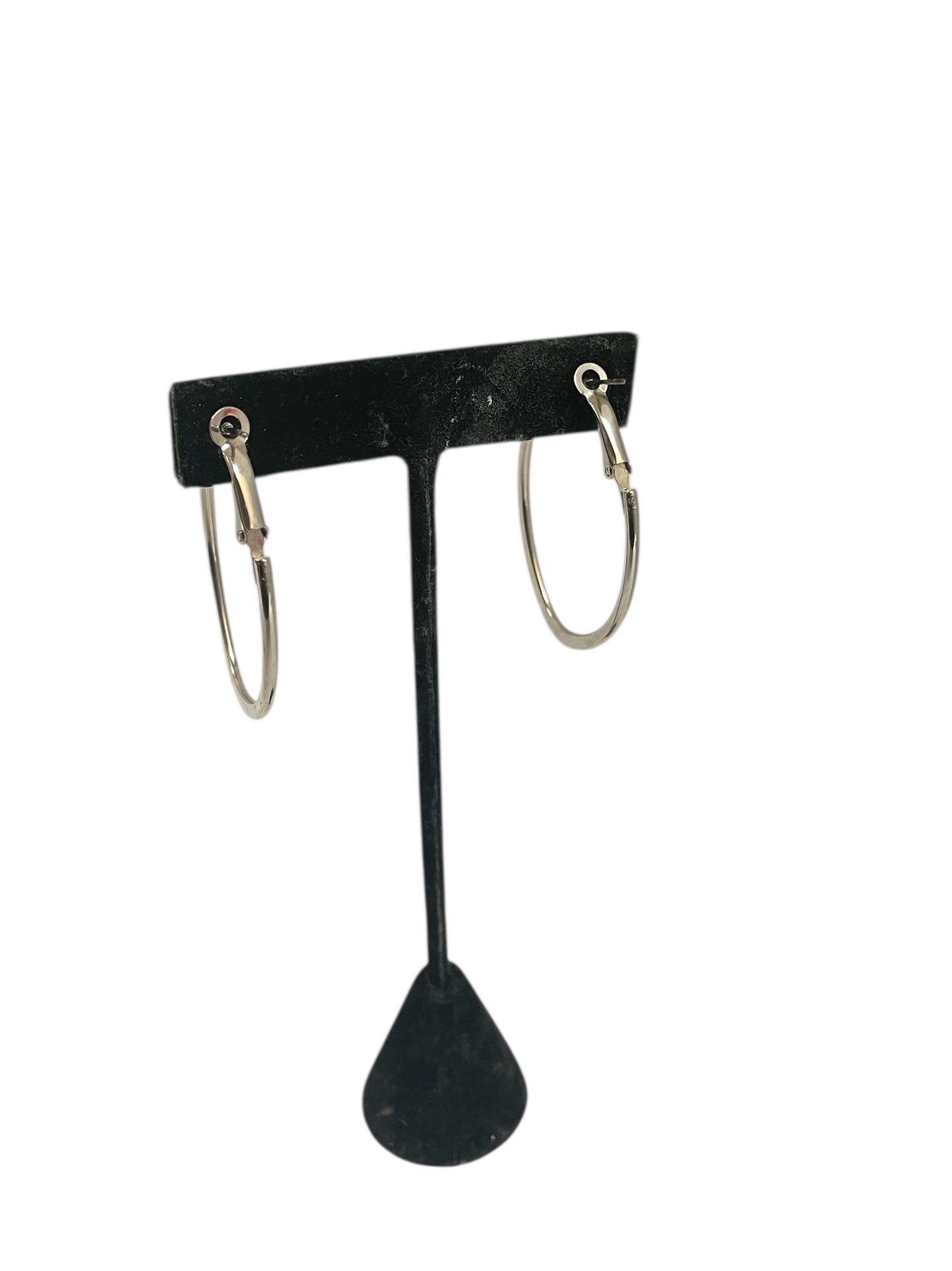 Earrings Hoop By Hildie & Joy In Silver