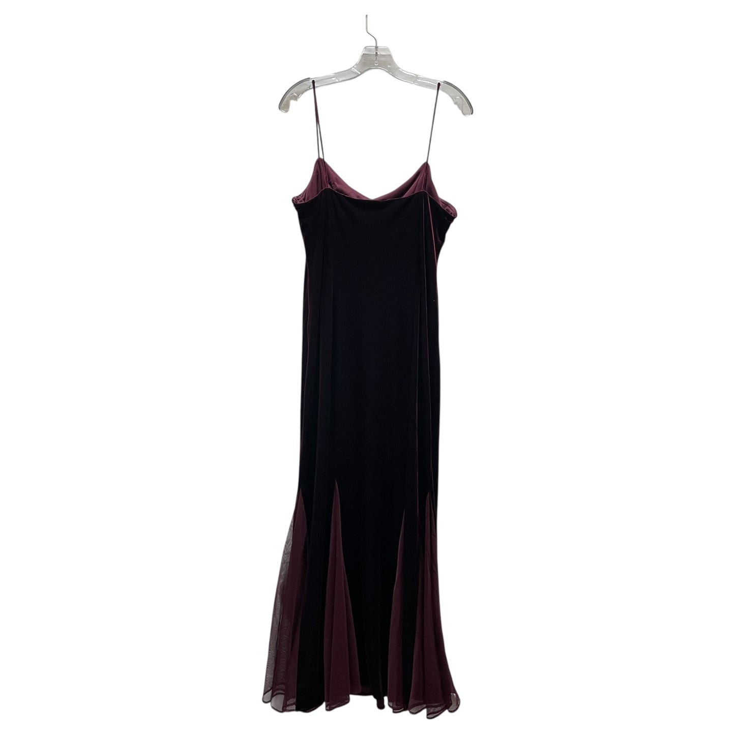 Dress Party Long By Jessica Howard In Purple, Size:14