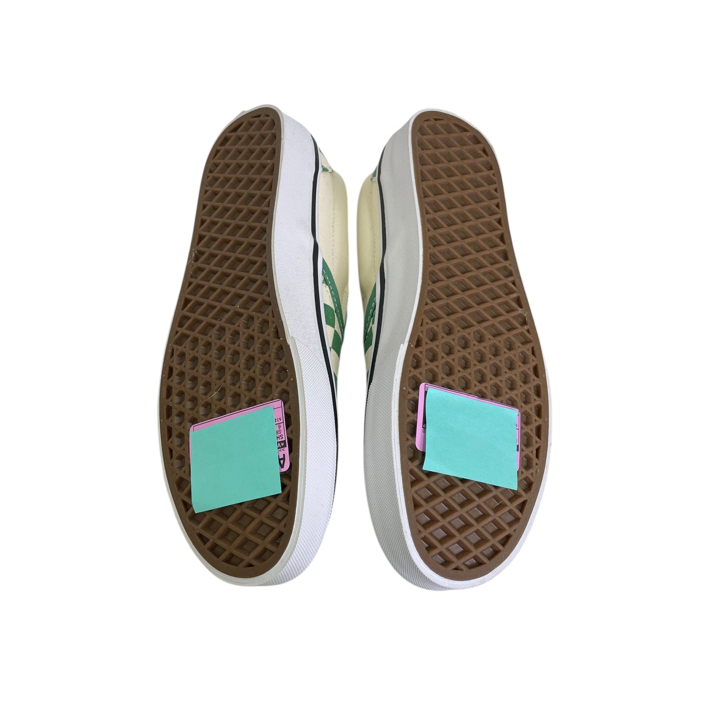 Shoes Sneakers By Vans In Green, Size:6.5