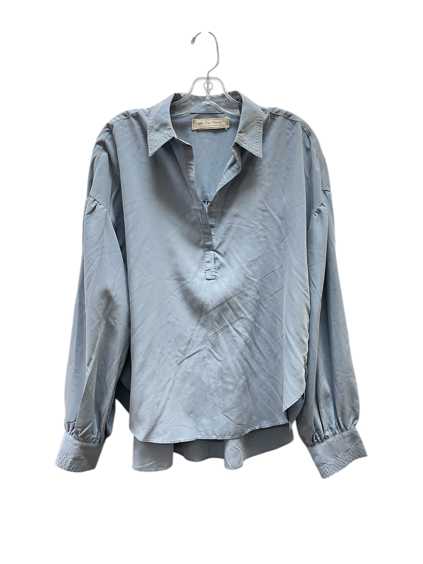 Top Ls Basic By We The Free In Blue, Size:S