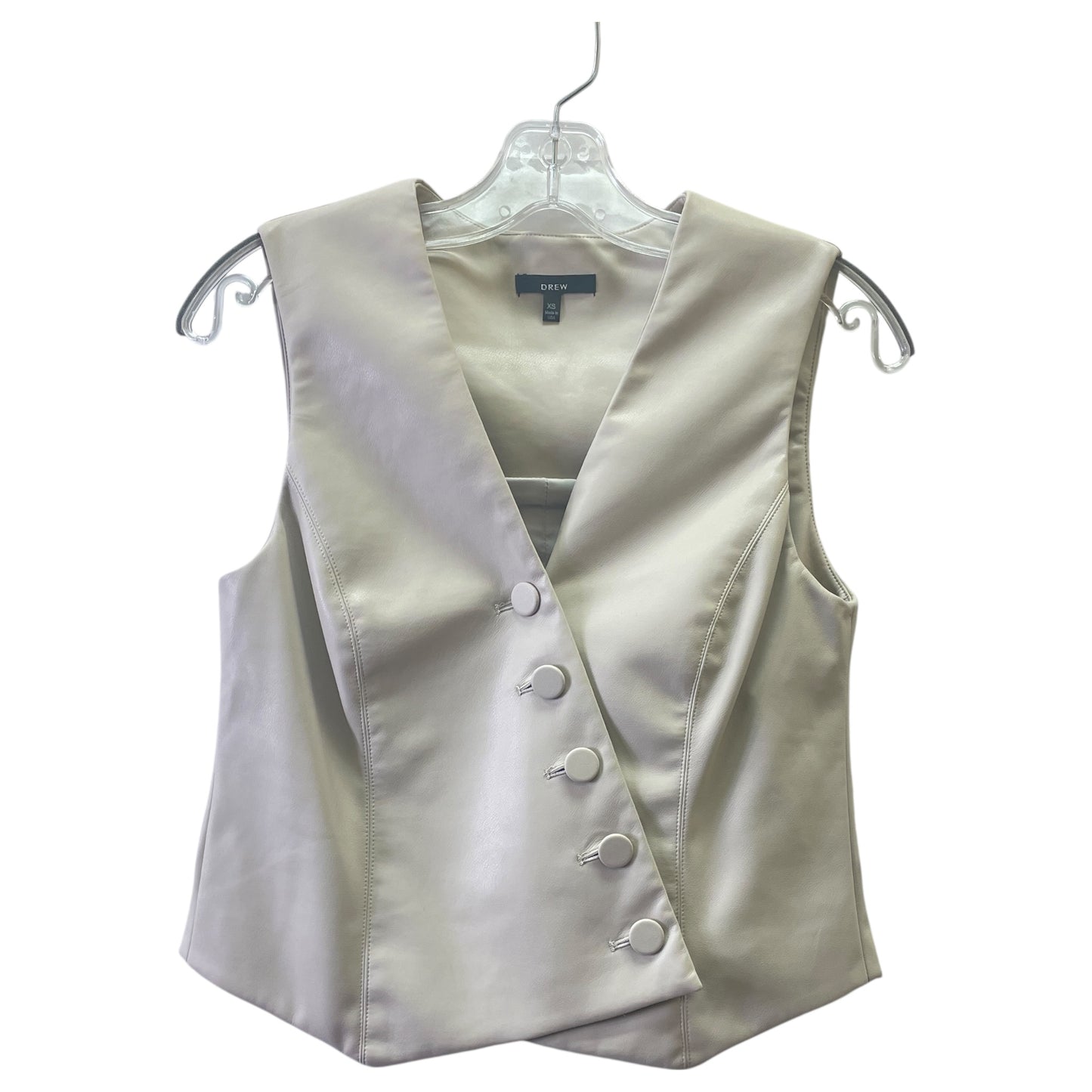 Vest Other By Drew In Cream, Size:Xs