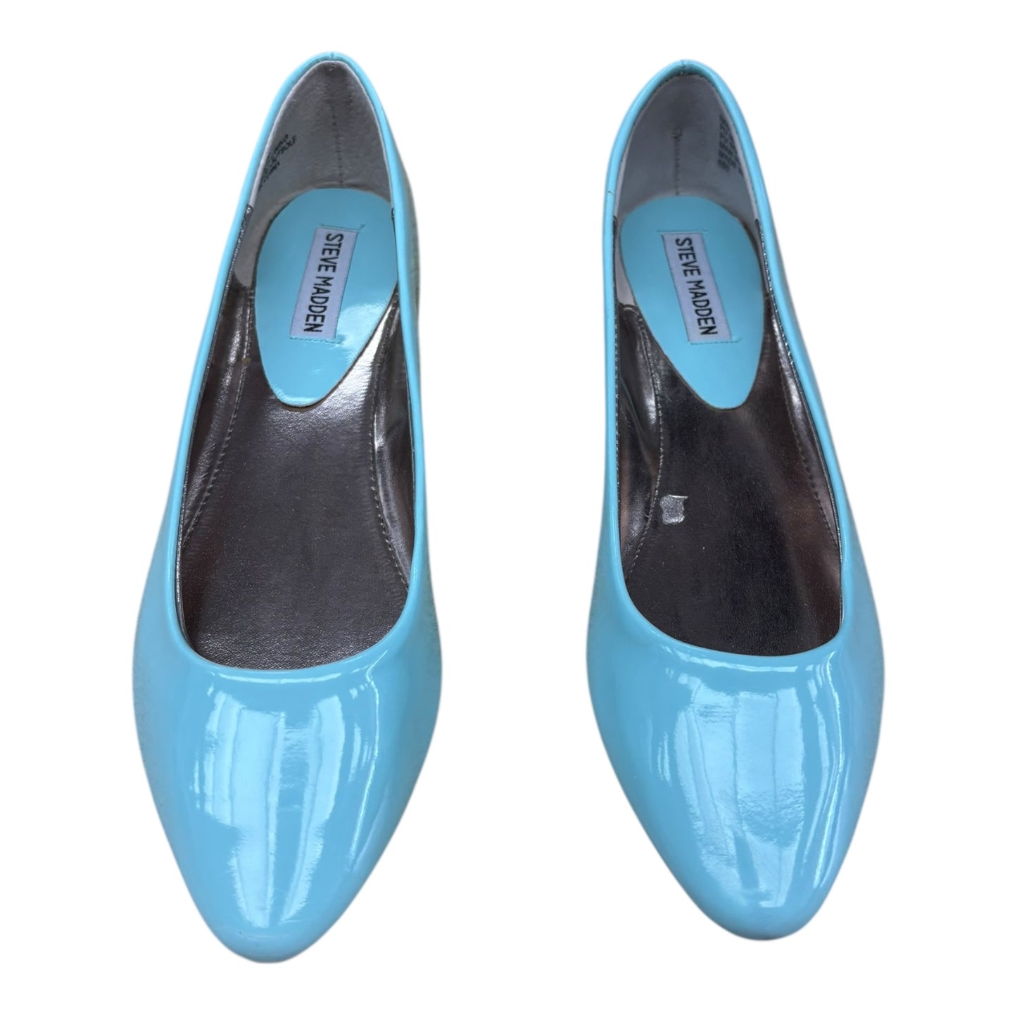 Shoes Flats By Steve Madden In Aqua, Size:8