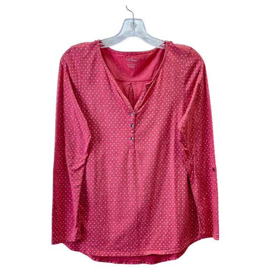 Top Ls By L.L. Bean In Coral, Size:S