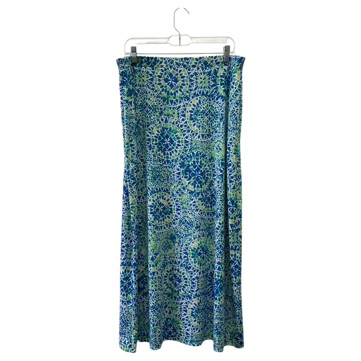Skirt Maxi By Easywear By Chicos In Blue, Size:L