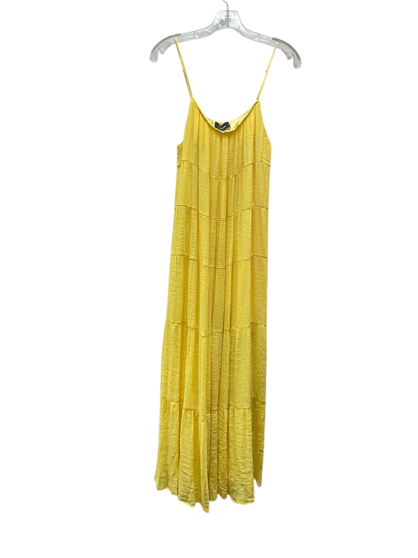Dress Casual Maxi By Aakaa In Yellow, Size:S