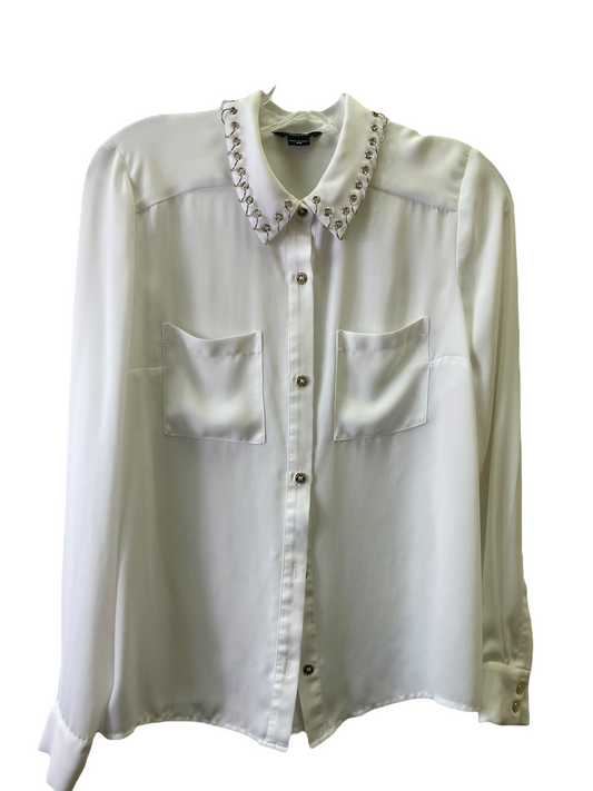 Blouse Long Sleeve By Marciano  Size: Xs