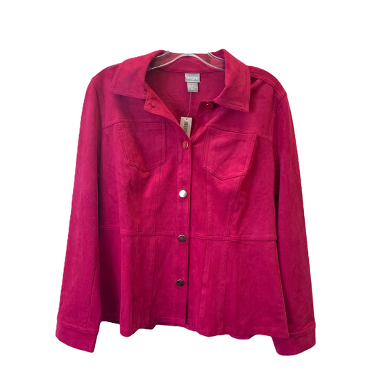 Jacket Shirt By Chicos  Size: M