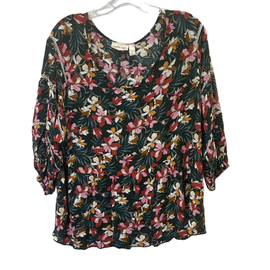 Top 3/4 Sleeve By willow  Size: S