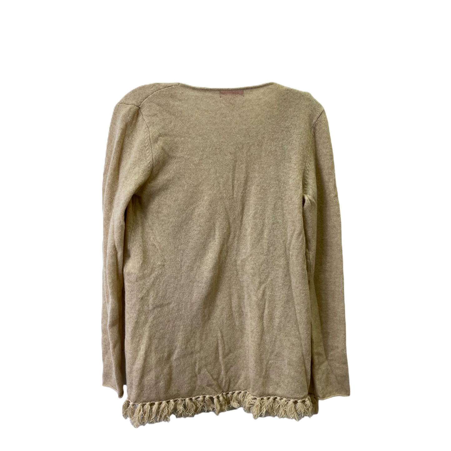 Tan Sweater Cardigan Cashmere By Lilly Pulitzer, Size: S