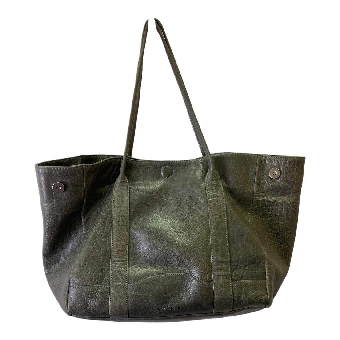 Tote Leather By DAY AND MOOD, Size: Medium