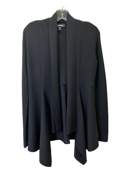 Sweater Cardigan By Express In Black, Size: S