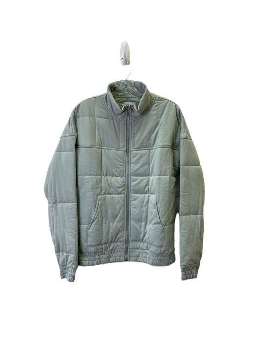 Jacket Puffer & Quilted By ALLFENIX In Green, Size: S