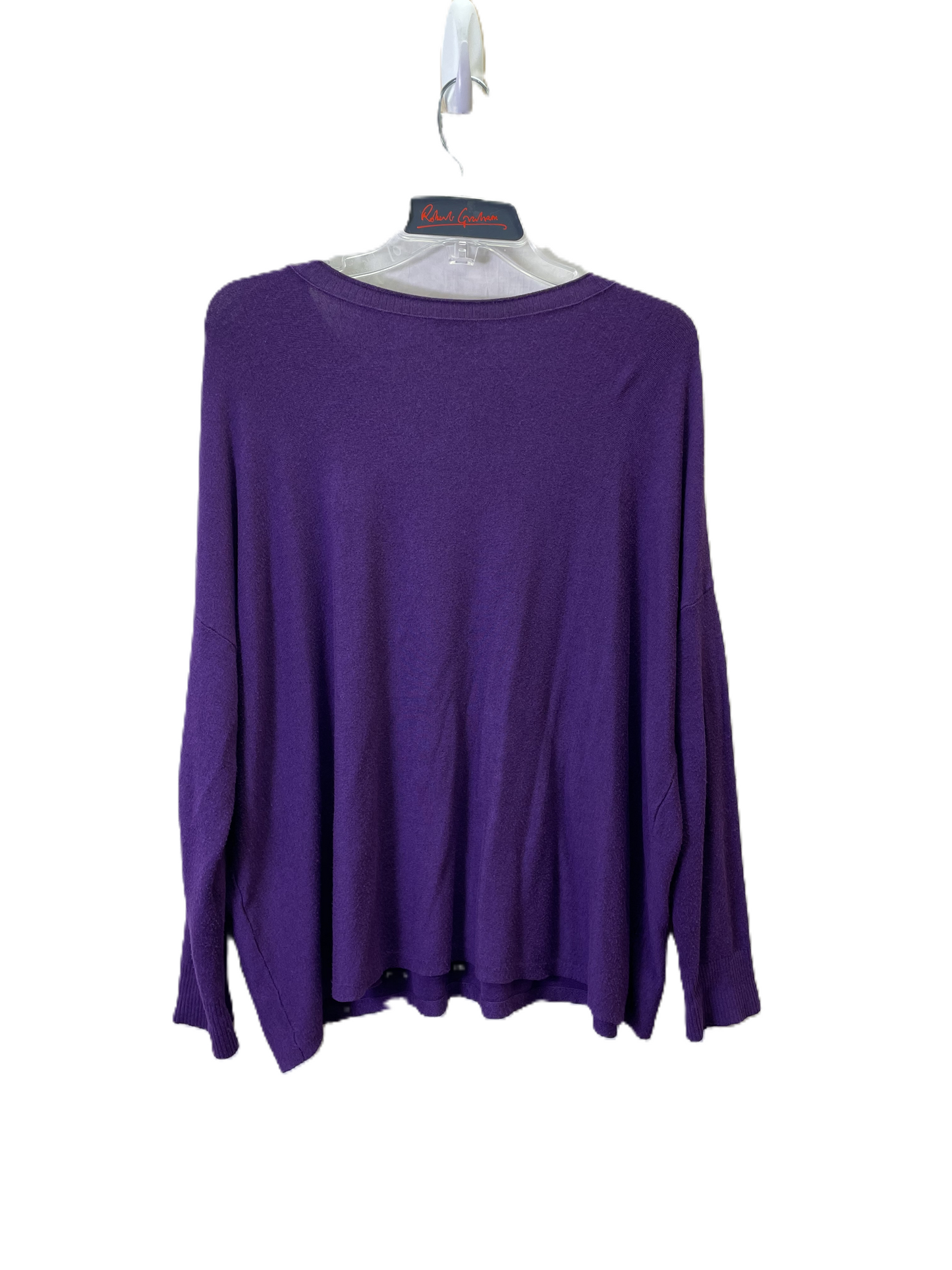 Sweater By Eileen Fisher In Purple, Size: M