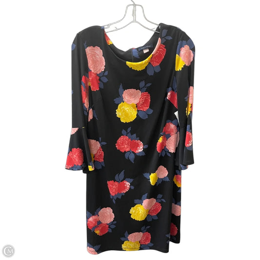 Dress Work By Tommy Hilfiger In Floral Print, Size: M