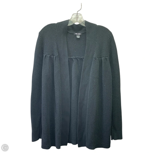 Sweater Cardigan By SPRING + MERCER In Black, Size: M