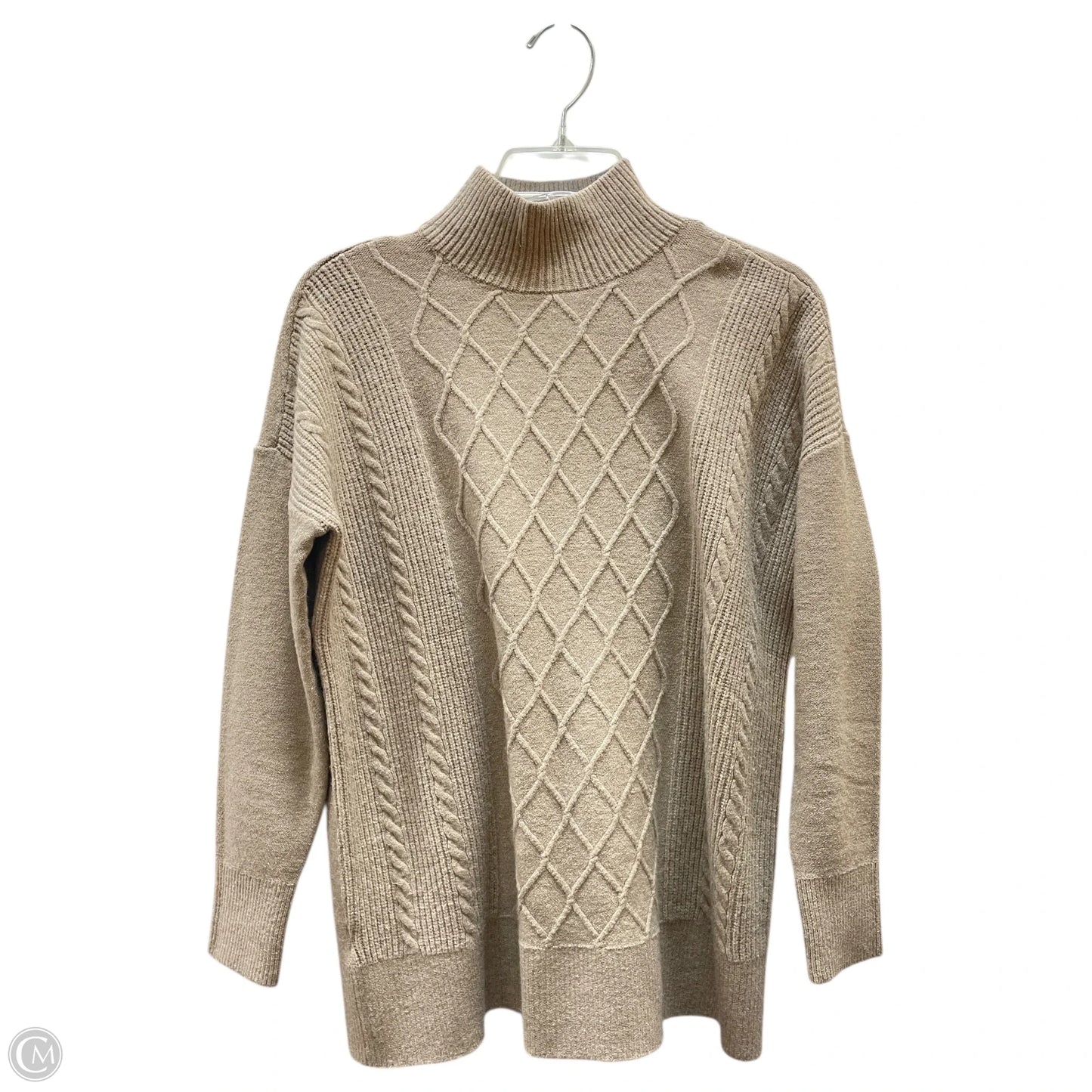 Sweater By Loft In Tan, Size: Xsp