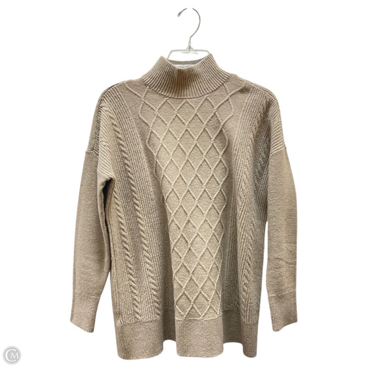 Sweater By Loft In Tan, Size: Xsp