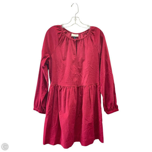 Dress Casual Short By Universal Thread In Red, Size: M