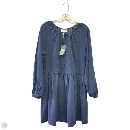 Dress Casual Short By Universal Thread In Blue, Size: M