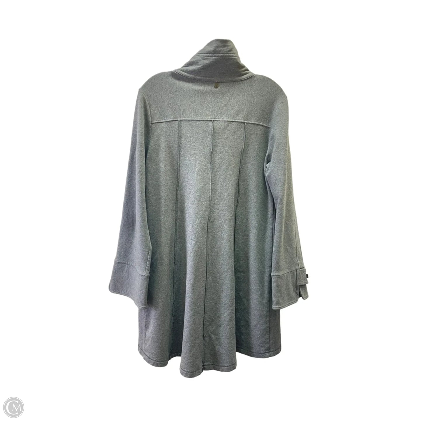 Athletic Jacket By Soft Surroundings In Grey, Size: M