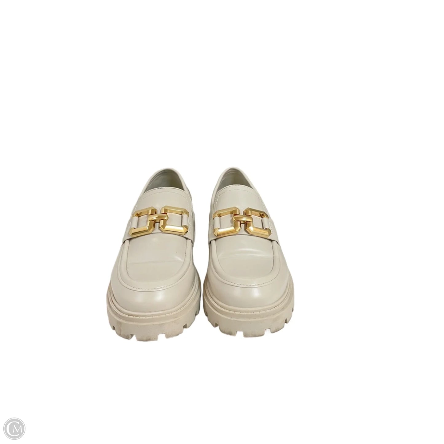 Shoes Heels Platform By Steve Madden In Cream, Size: 8