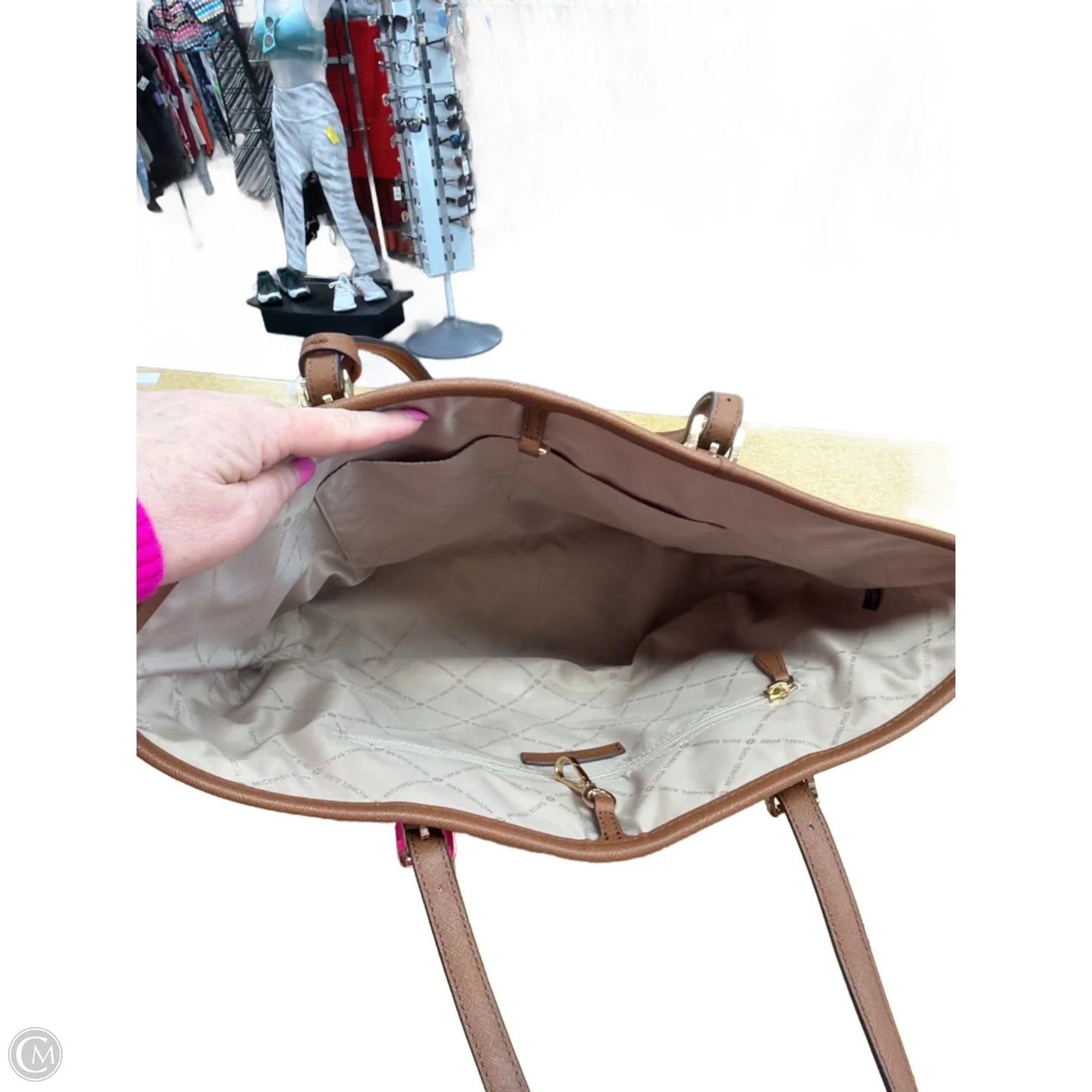 Handbag Designer By Michael Kors, Size: Large