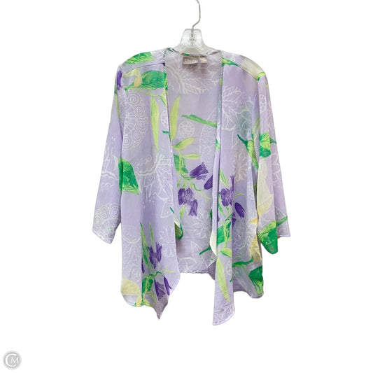 Kimono By Chicos In Purple, Size: Xl