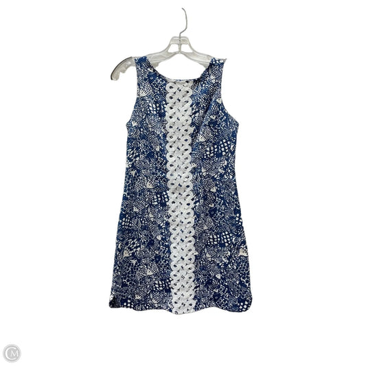 Dress Casual Short By Target-designer In Blue & White, Size: S