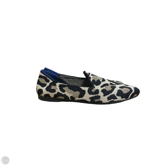 Shoes Flats By Rothys In Animal Print, Size:7