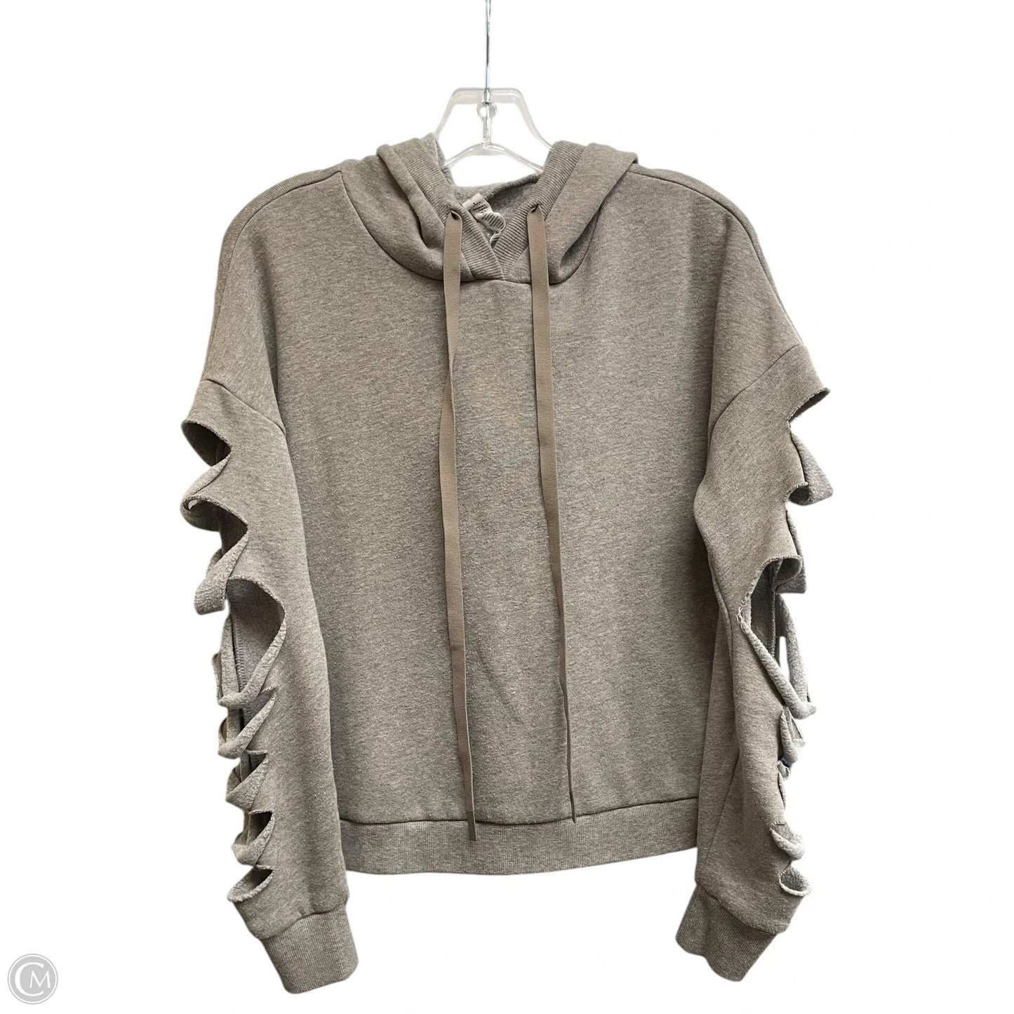 Sweatshirt Hoodie By Alo In Taupe, Size: S
