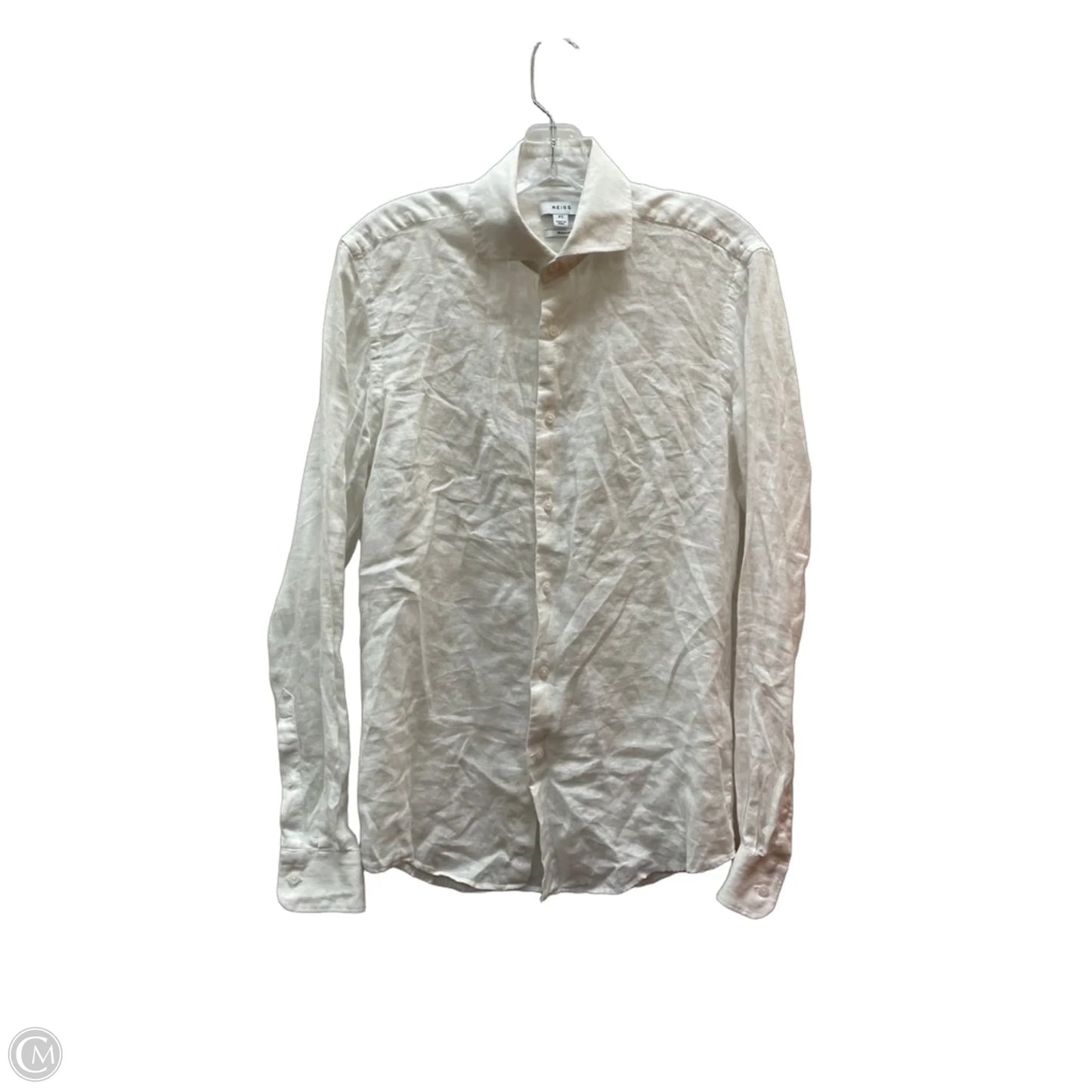 Top Long Sleeve By Reiss In White, Size: Xs