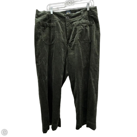 Pants Corduroy By Maeve In Green, Size: 16