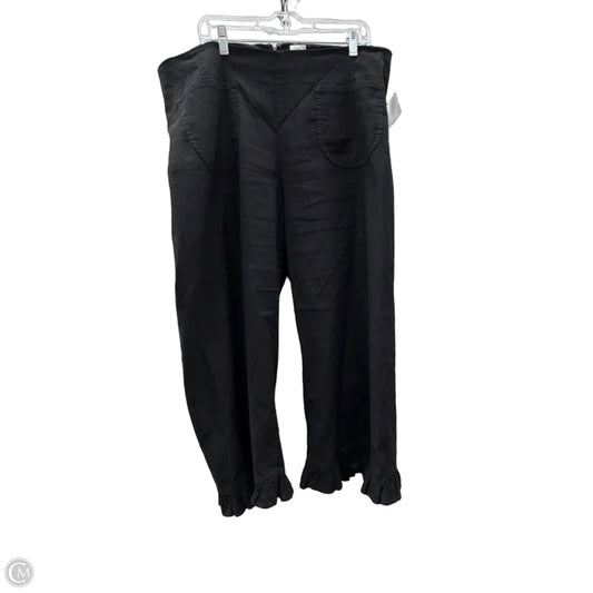 Pants Cropped By Maeve In Black, Size: 20