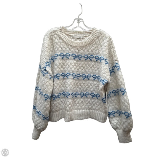 Sweater By Altard State In Blue & White, Size: S