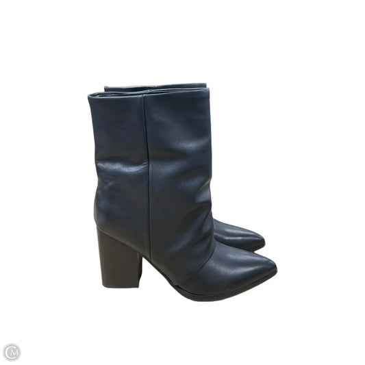 Boots Mid-calf Heels By Nine West In Black, Size: 8.5