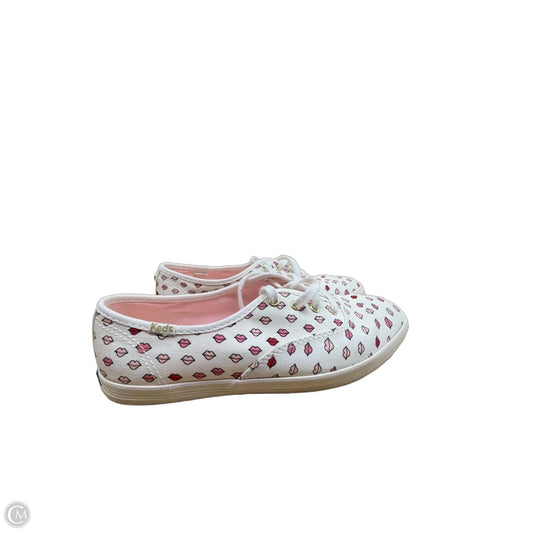 Shoes Sneakers By Kate Spade &keds In Pink & White, Size: 6