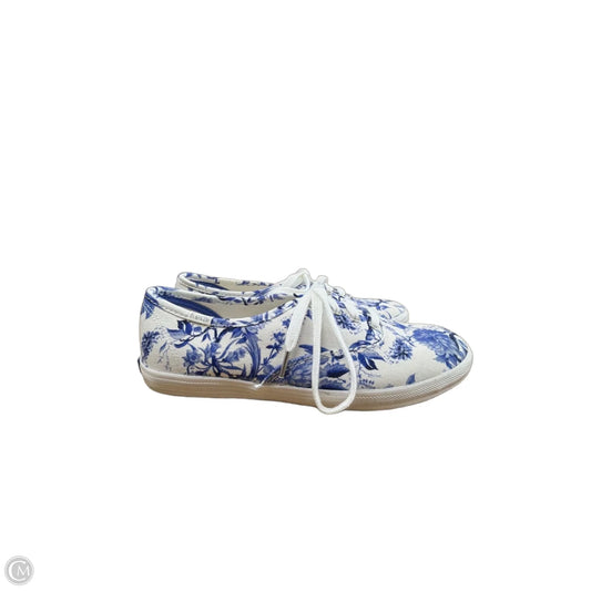 Shoes Sneakers By Keds In Blue & White, Size: 6