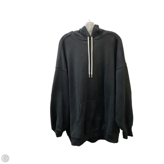 Athletic Sweatshirt Hoodie By Offline In Black, Size: Xl