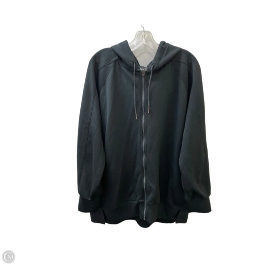 Athletic Jacket By Ypb In Black, Size: Xl
