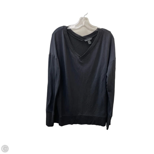 Athletic Sweatshirt Crewneck By Athleta In Black, Size: L