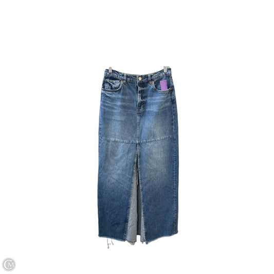 Skirt Maxi By Reformation In Blue Denim, Size: 2