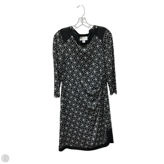 Dress Work By Donna Morgan In Black & White, Size: L