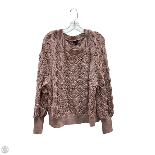 Sweater By Express In Pink, Size: Xl