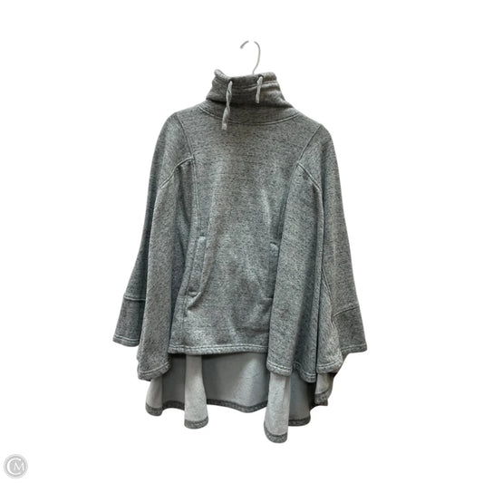 Poncho Designer By Ugg In Grey, Size: S