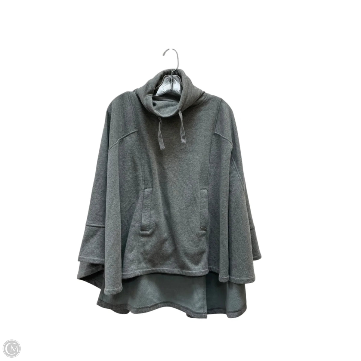 Poncho Designer By Ugg In Grey, Size: S