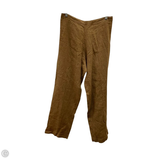Pants Linen By Bryn Walker In Brown, Size: 12