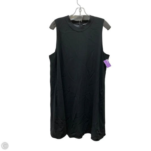 Dress Casual Short By Eileen Fisher In Black, Size: L