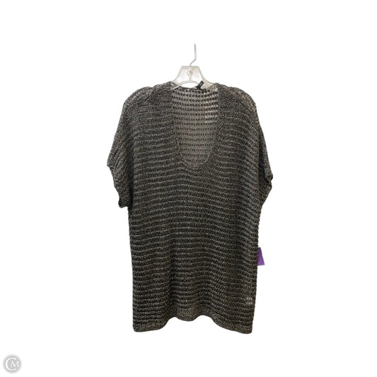 Sweater Short Sleeve By Eileen Fisher In Bronze, Size: L