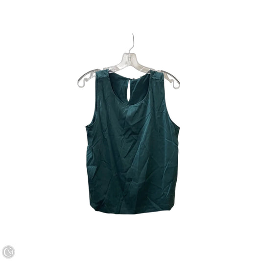 Tank Top By Eileen Fisher In Green, Size: L