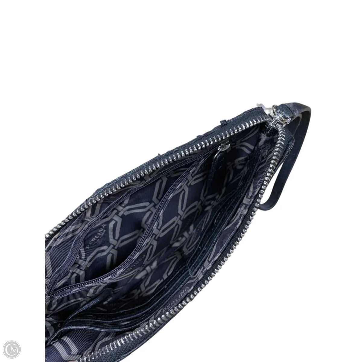 Wristlet Leather By Perlina, Size: Medium